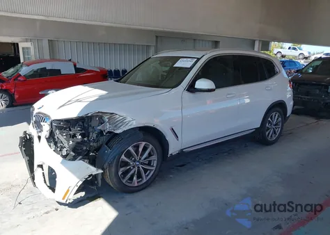 2019 BMW X3 xDrive30I z USA, uszkodzony, nr VIN 5UXTR9C58KLE12409